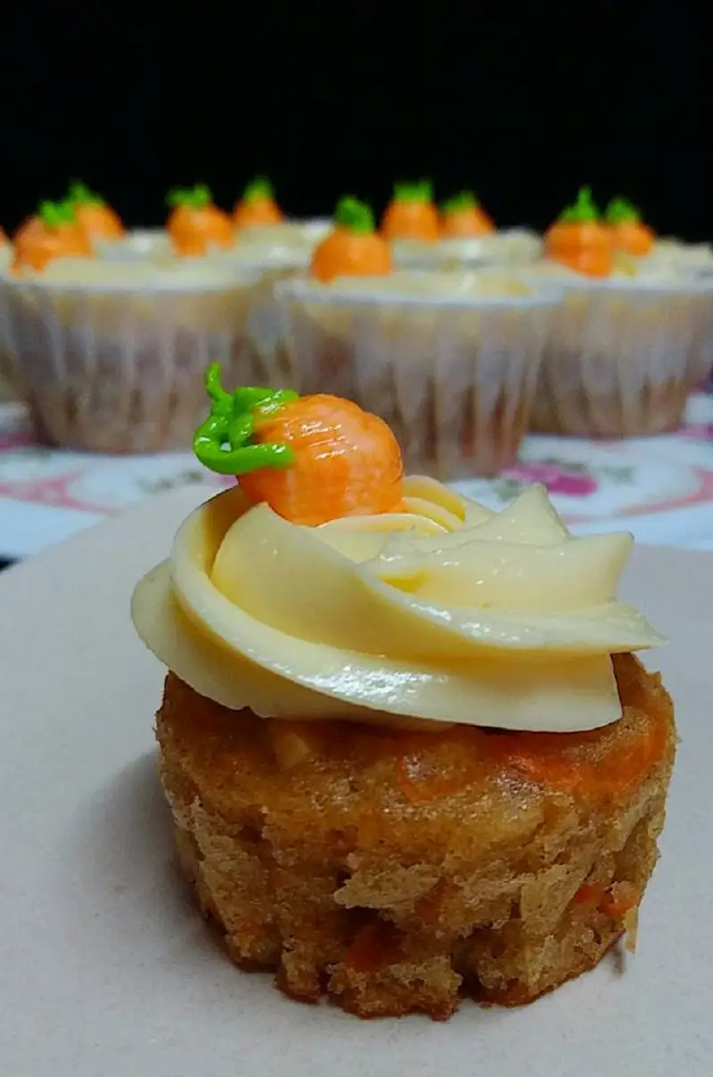 carrot oat cupcakes 2