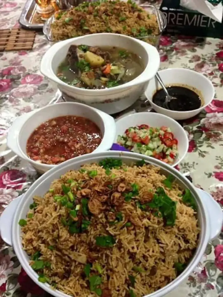 nasi daging berempah 2