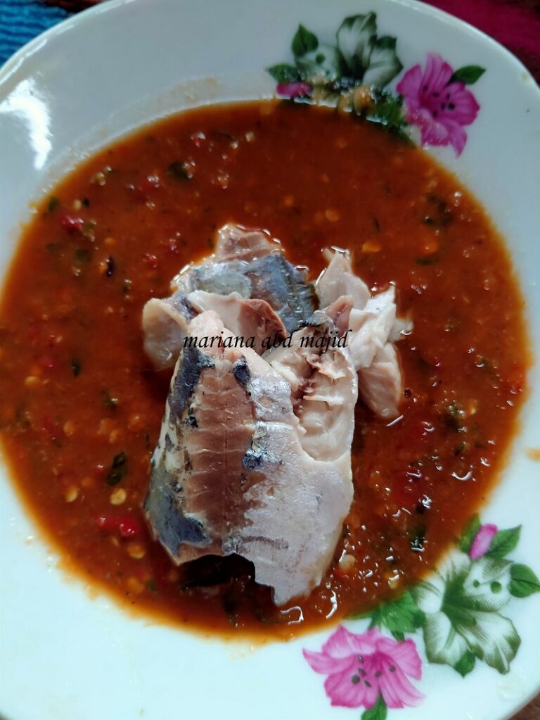 sambal belacan isi ikan