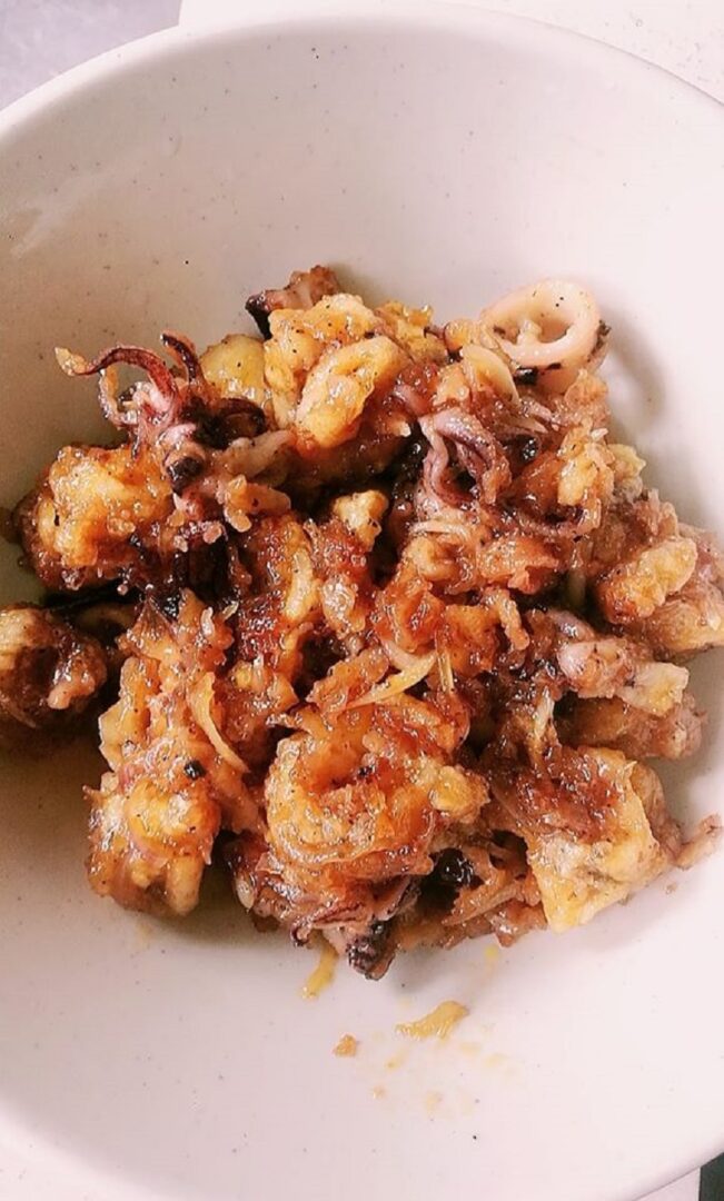 sotong goreng madu