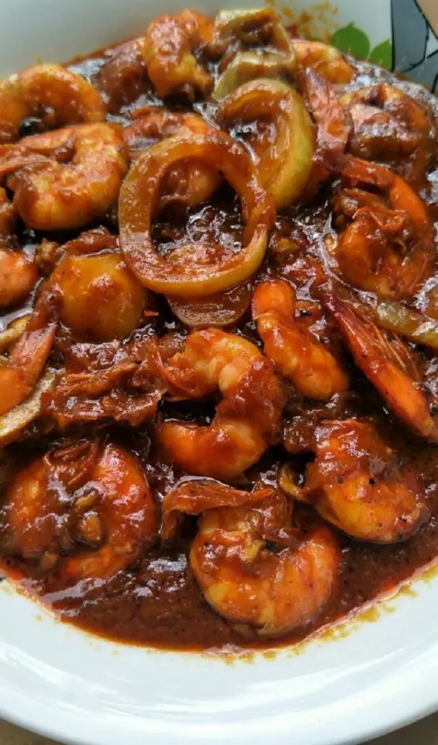 udang masak merah