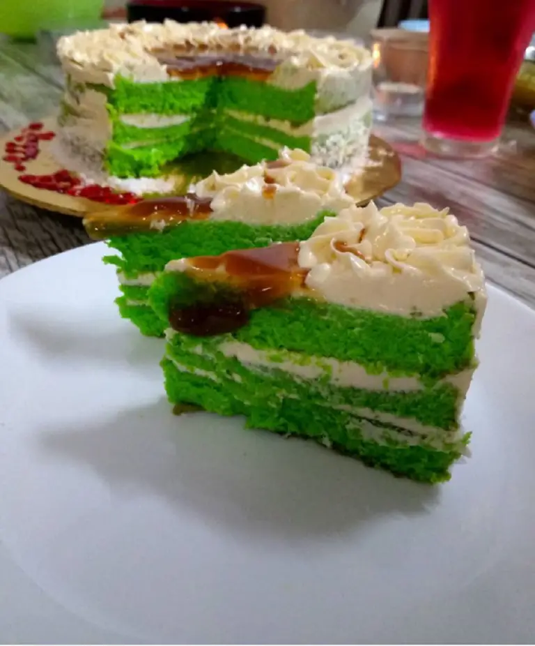 Resepi Kek Span Pandan (Mudah Dan Pasti Jadi)