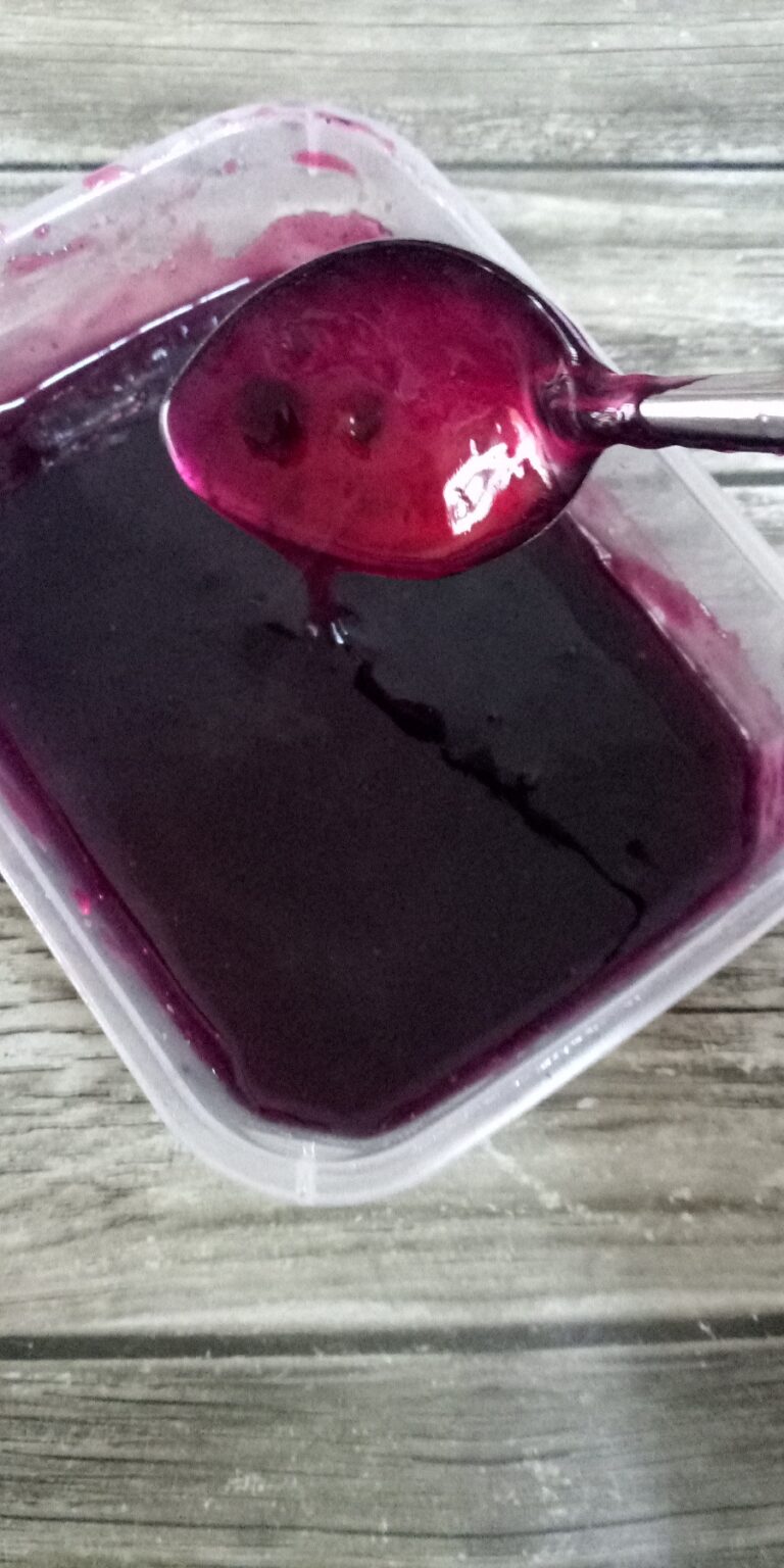 Resepi Blueberry Filling (Homemade)