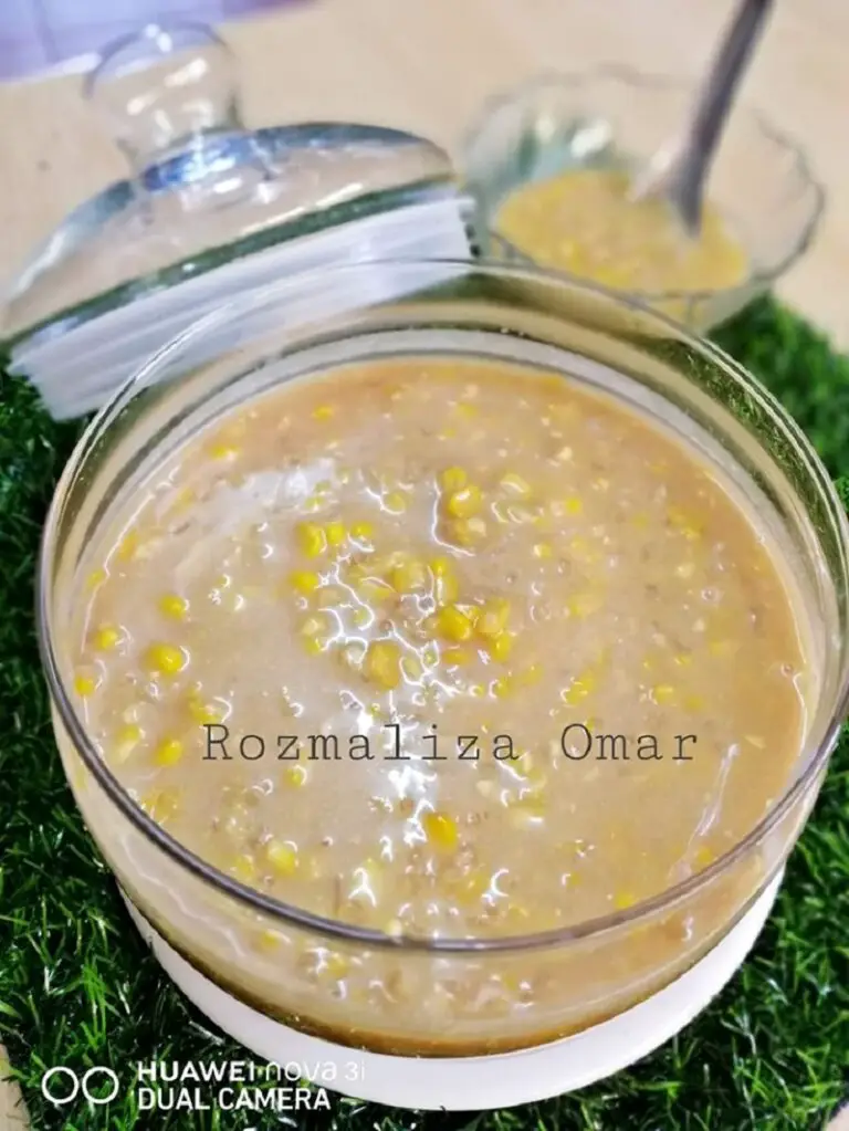 Resepi Bubur Jagung (Menggunakan Noxxa)