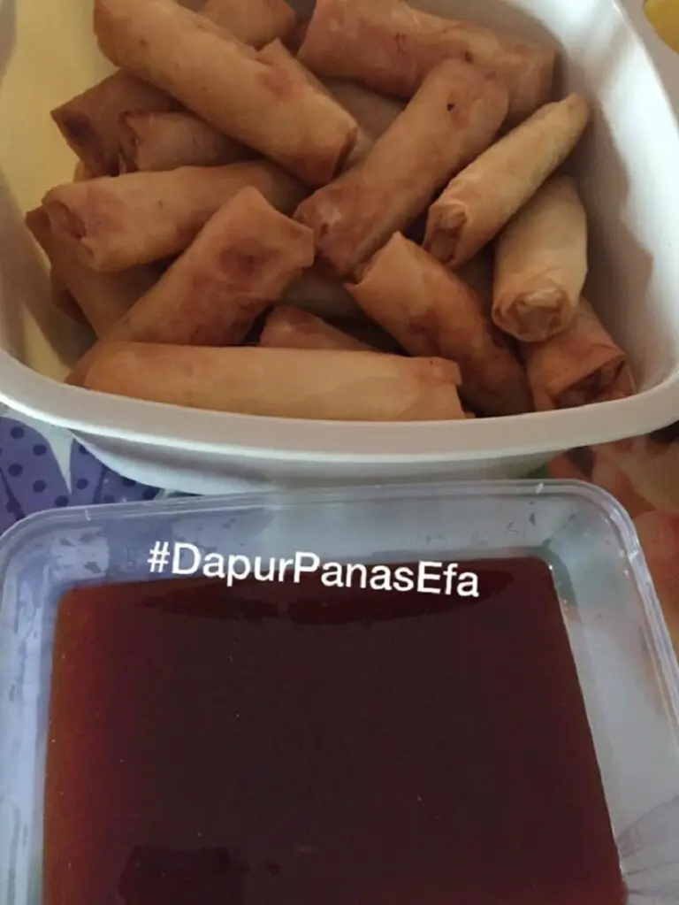 Resepi Popia Sambal Manis (Confirm Teringat!)