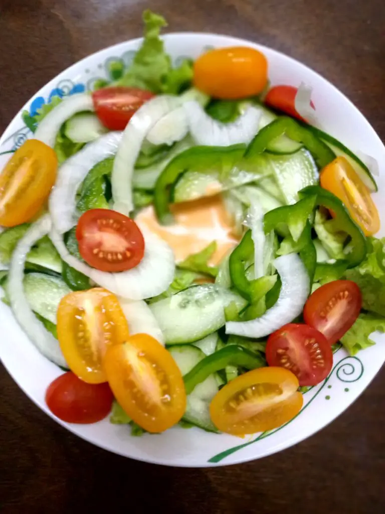 Resepi Garden Salad (Simple Sihat)