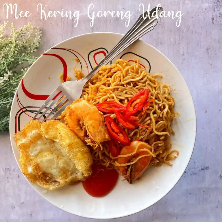 Resepi Mee Kering Goreng (Dengan Udang)