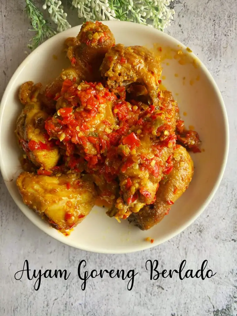 Resepi Ayam Goreng Berlada (Sedap Dan Ringkas)