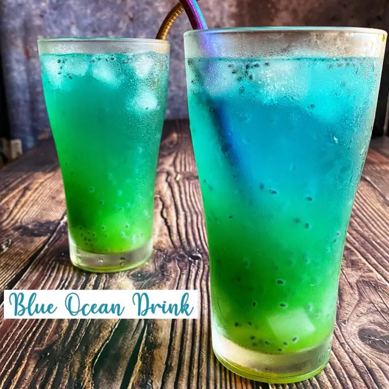 Resepi Air Blue Ocean (Mocktail)