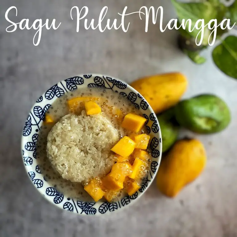 Resepi Sagu Pulut Mangga (Manisan Lazat)