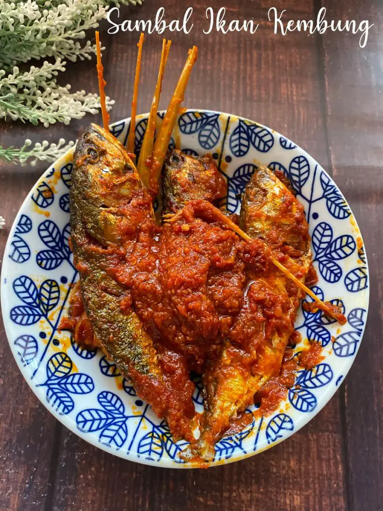 Resepi Sambal Ikan Kembung (Ringkas Sedap)