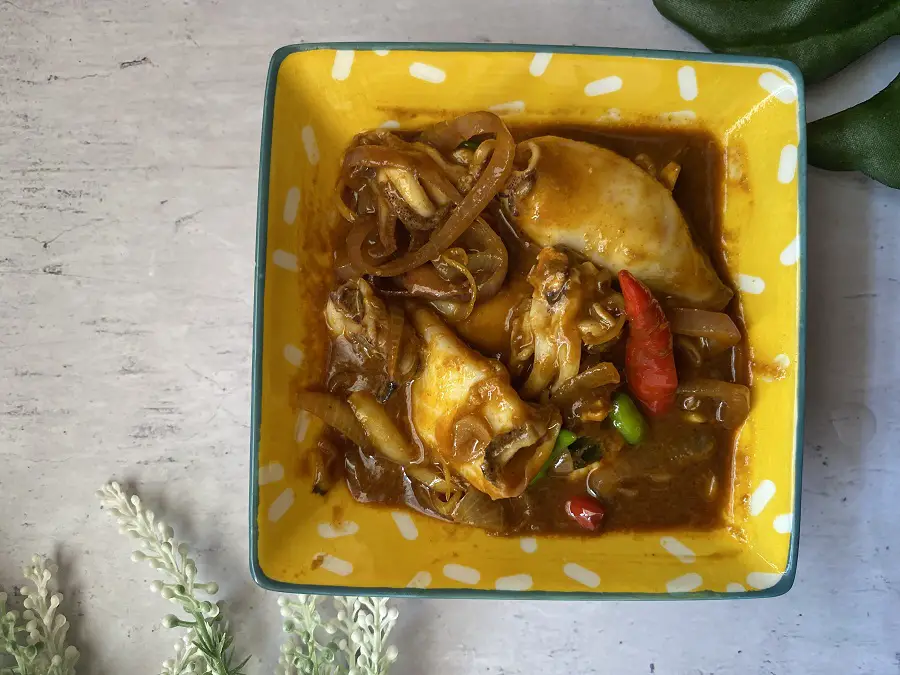 Resepi Sotong Kam Heong (Ala Restoran) 1