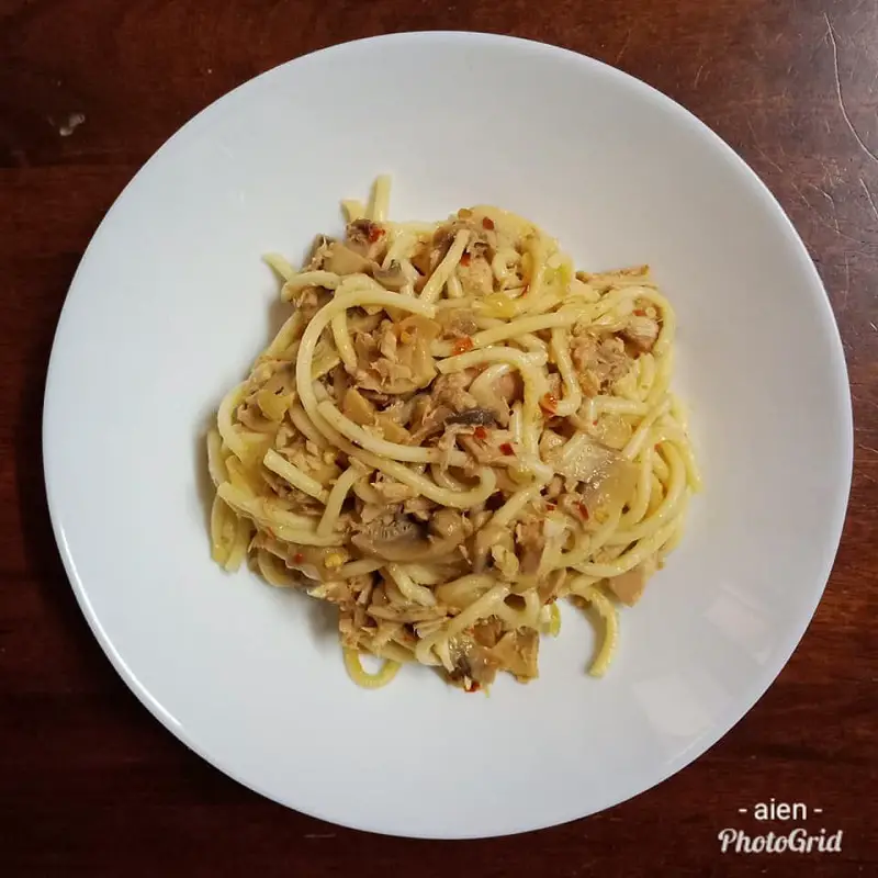 Resepi Spagetti Chilli Tuna (Sedap Mengasyikkan!) 1