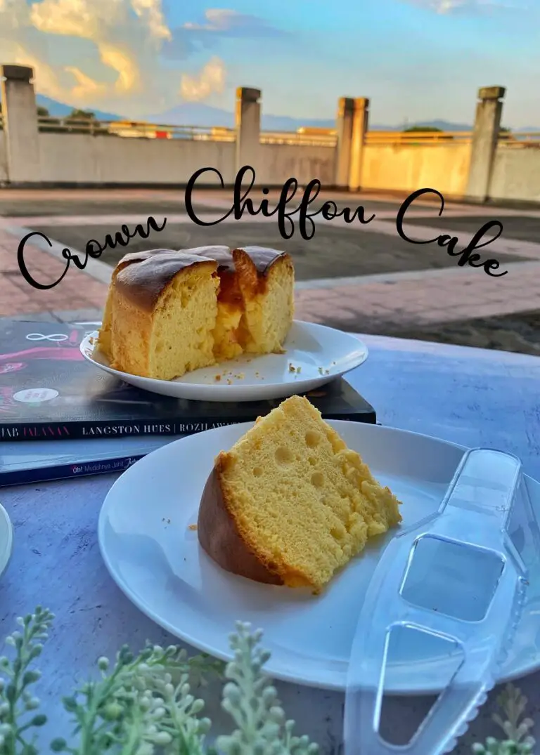 Resepi Crown Chiffon Cake ( Kek Viral)