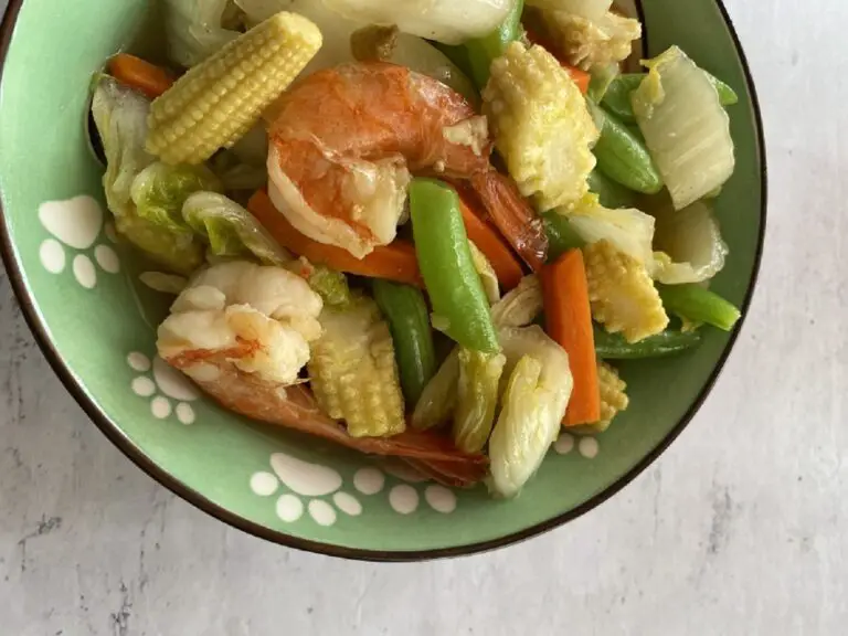 Resepi Sayur Campur Udang (Sedap Berkhasiat)