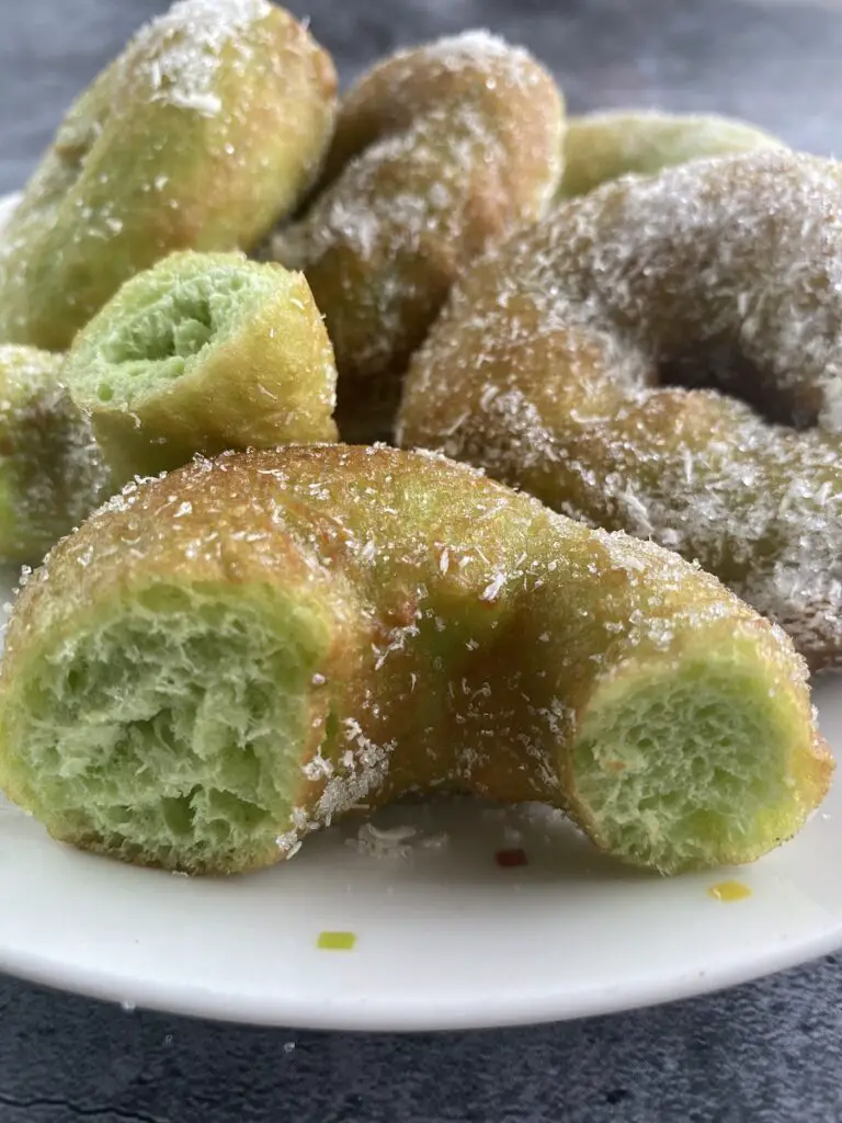 Resepi Donat Pandan Mengancam Sedap