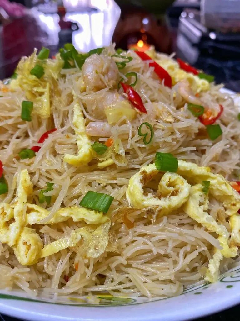 Resepi Bihun Goreng Udang Meletop Punya Sedap