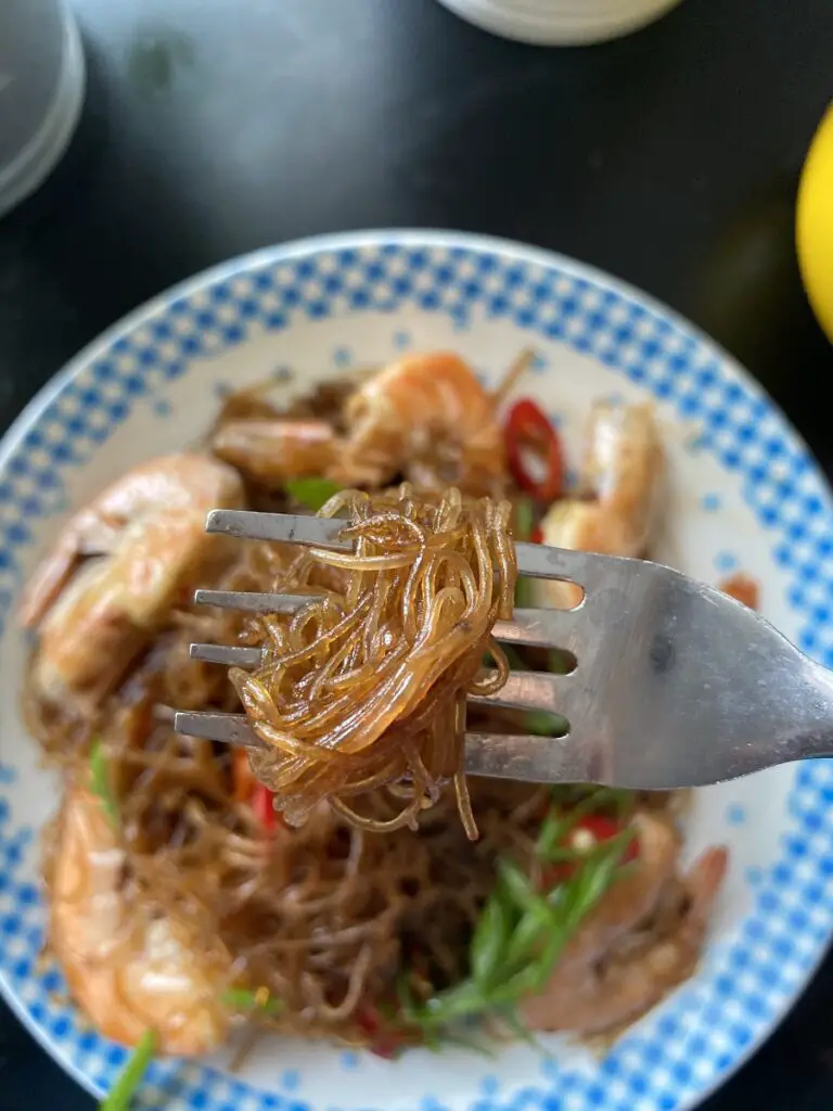 Resepi Suhun Goreng Udang Halia Pedas Hangat Makan Bertambah