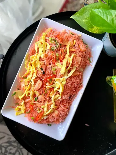 resepi bihun pink kelantan