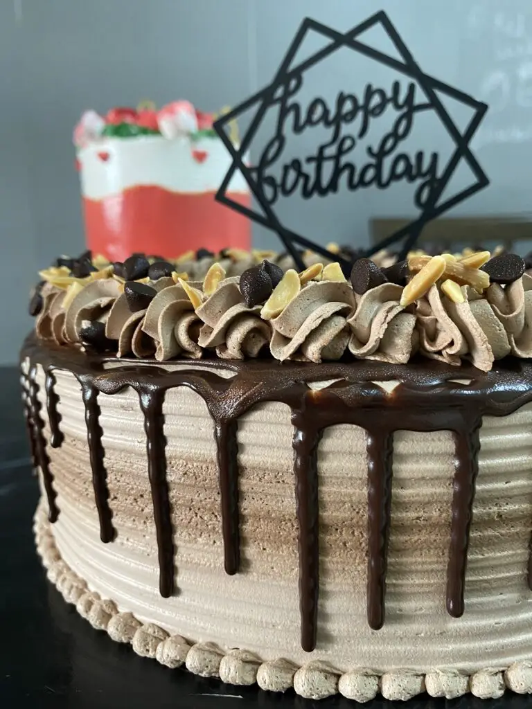 Resepi Almond Chocolate Cake Buat Sendiri Kek Harijadi