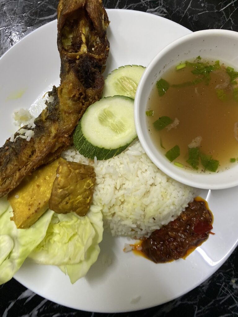 Resepi Nasi Pecel Lele Pedas Tangkap Leleh