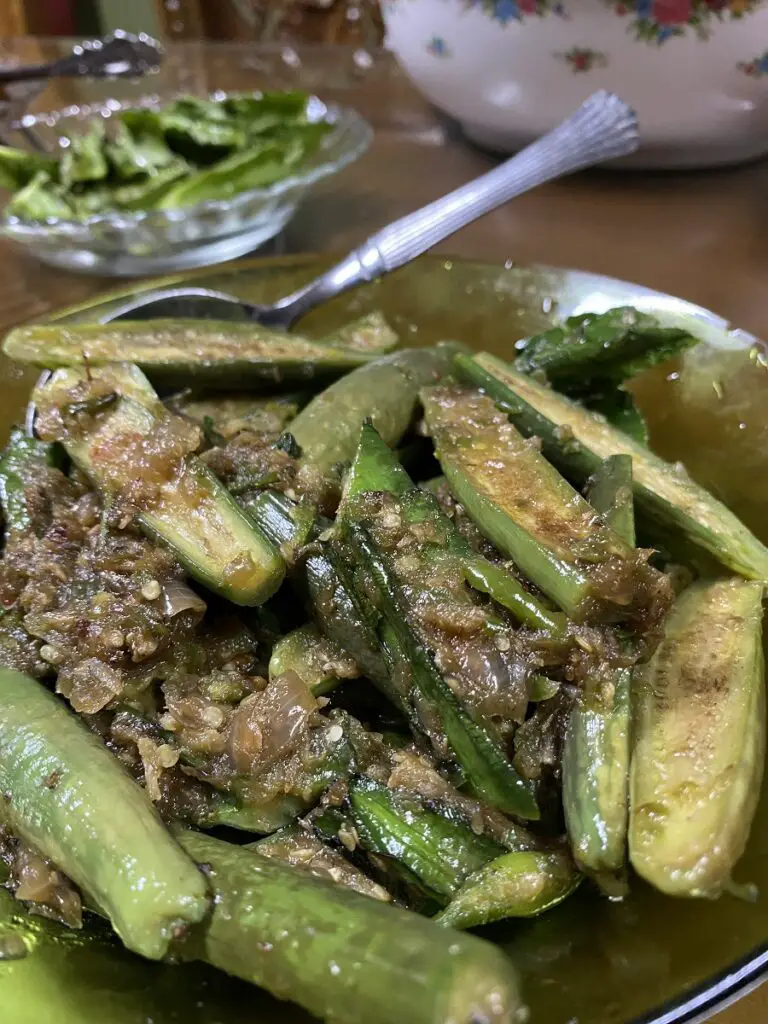 Resepi Terung Telunjuk Goreng Berlada Bertambah Makan