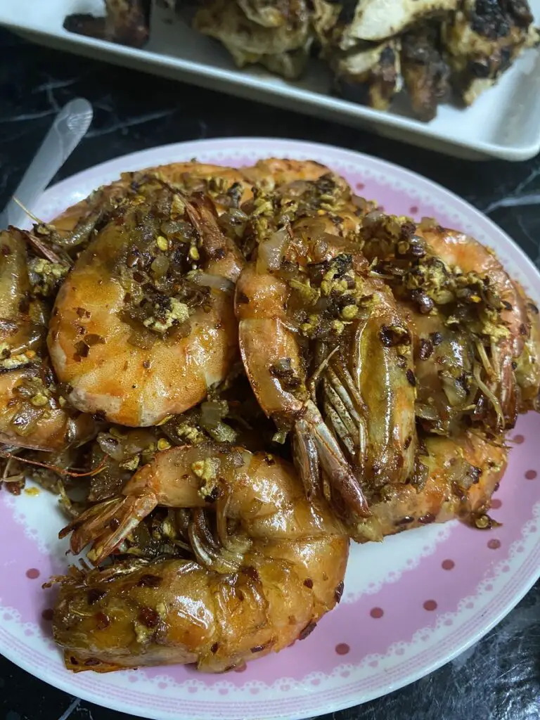 Resepi Chili Garlic Prawn Lebih Sedap Dari Restoran