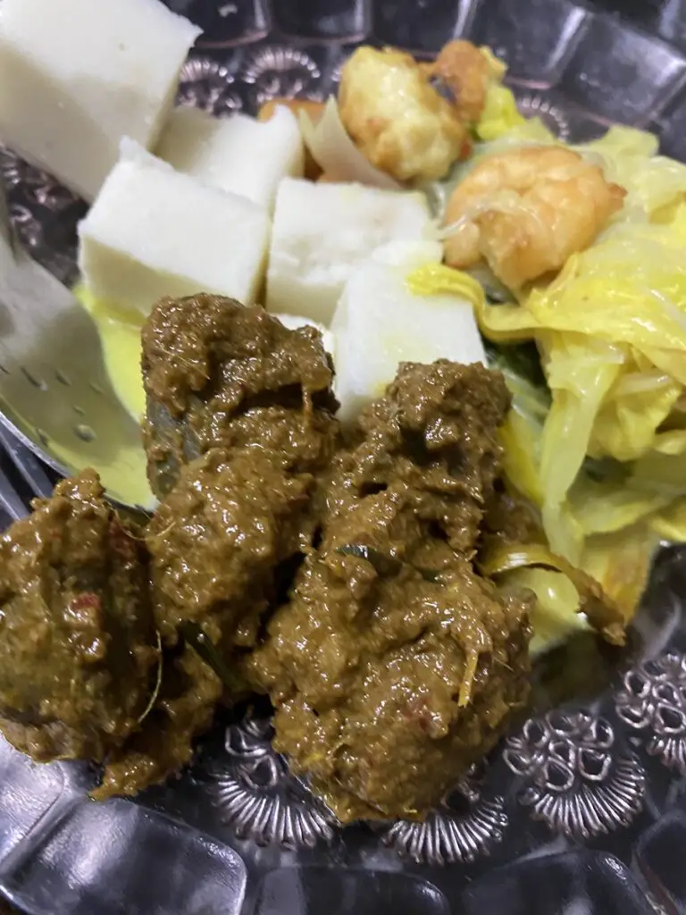 Resepi Nasi Impit Keto Rendah Kalori Tanpa Karbo