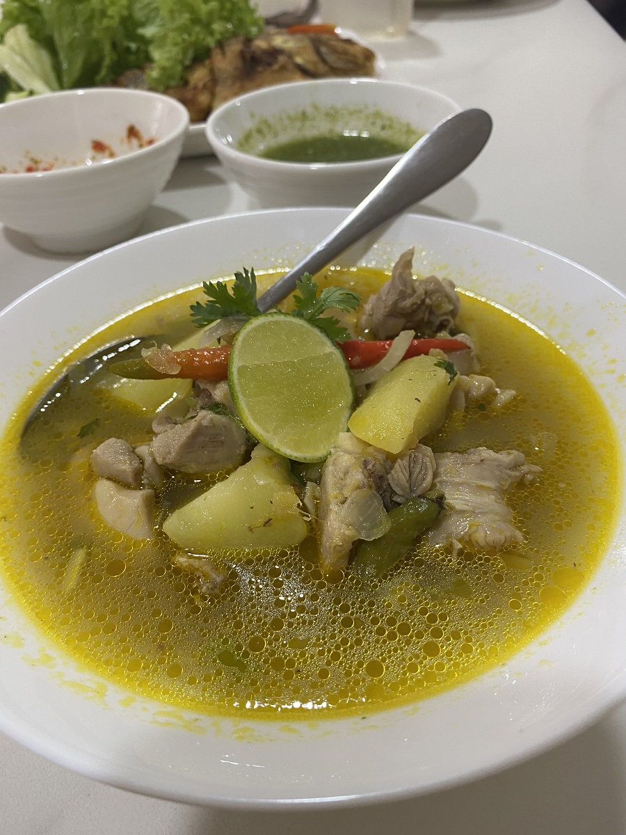 Resepi Sup Ayam Ala-ala Thai Pedas Berasap 2