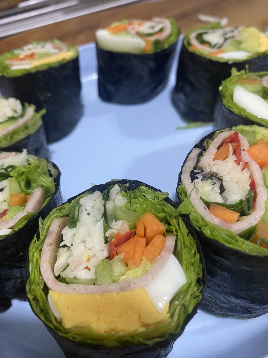 Resepi Seaweed Roll Sushi Yang Rendah Karbo Sesuai Diet LCHF 2