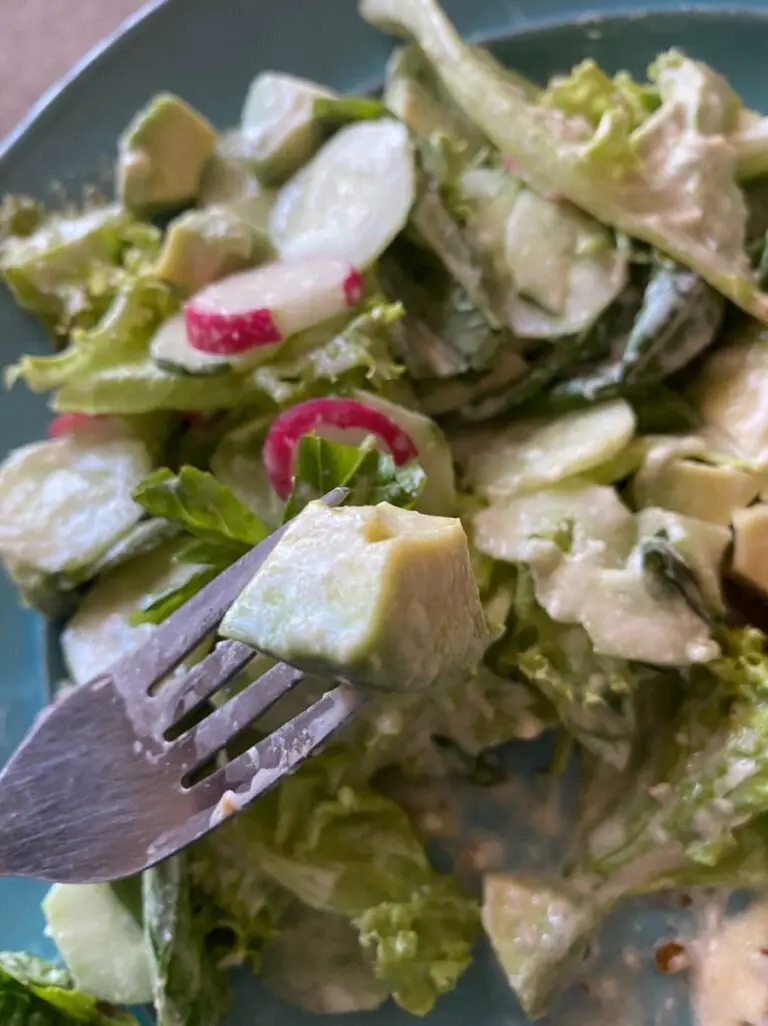 Resepi Salad Avocado Dan Sos Tahini Sekali Sekala Tukar Selera