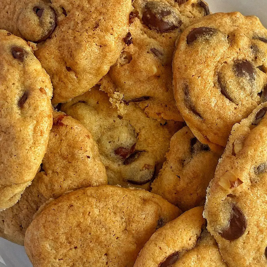 Resepi Cookies Choc Chip Callebout Jenis Lembut dalam Rangup Luar 1