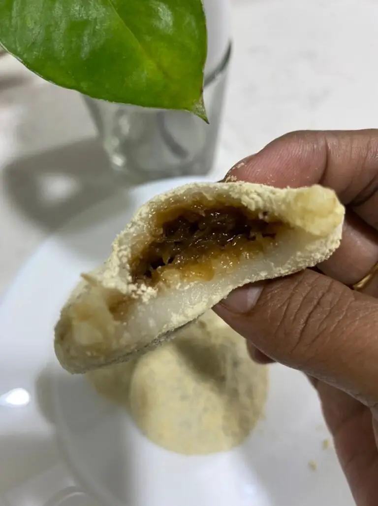 Resepi Kuih Tepung Gomak Inti Kelapa Kenyal-kenyal Asyik