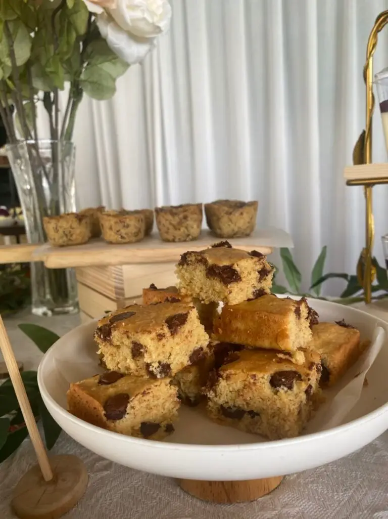 Resepi Blondie Bar Brownies Putih Dengan Choc Chip Asyik Sekali