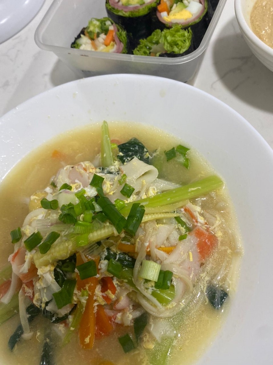 Resepi Sup Crab Stik Sayur Campur Inspirasi Chinese Food 1