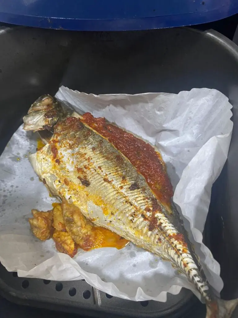 Resepi Ikan Cencaru Sambal Bakar Air Fryer Sempoi Sangat