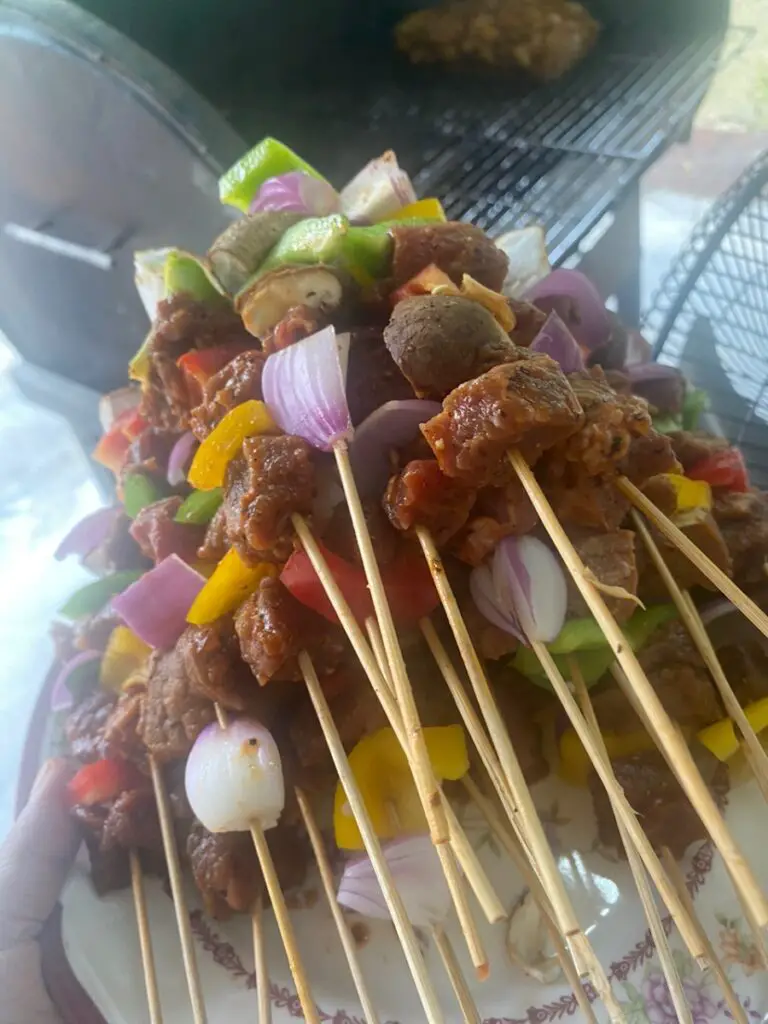 Resepi Kebab Daging Berlidi Menu Istimewa Bbq