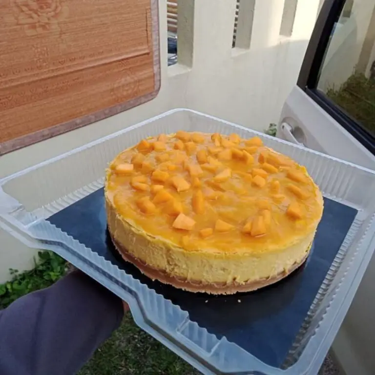 Resepi Mango CheeseCake Rasa Macam Aiskrim Bila Dimakan