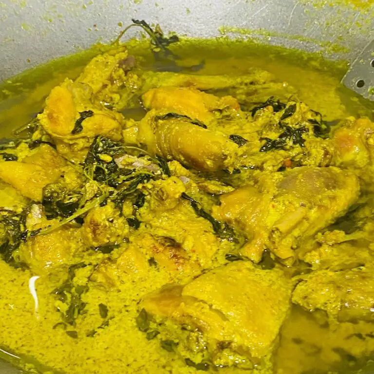 Resepi Rendang Ayam Tua Daun Maman Mak Tam Gemencheh