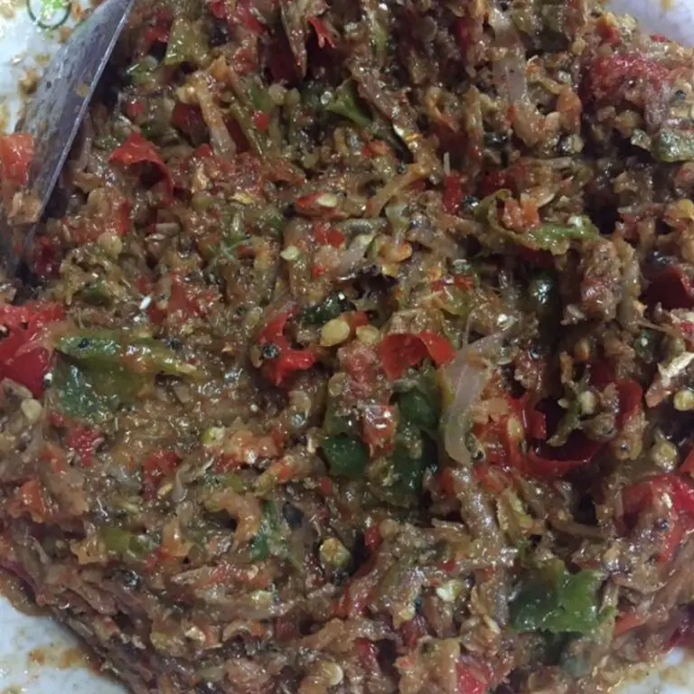 resepi sambal totok