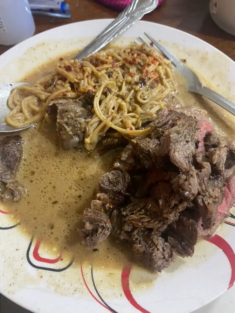 Resepi Steak Daging Dengan Enoki Masak Alfredo Lain Macam Sedap