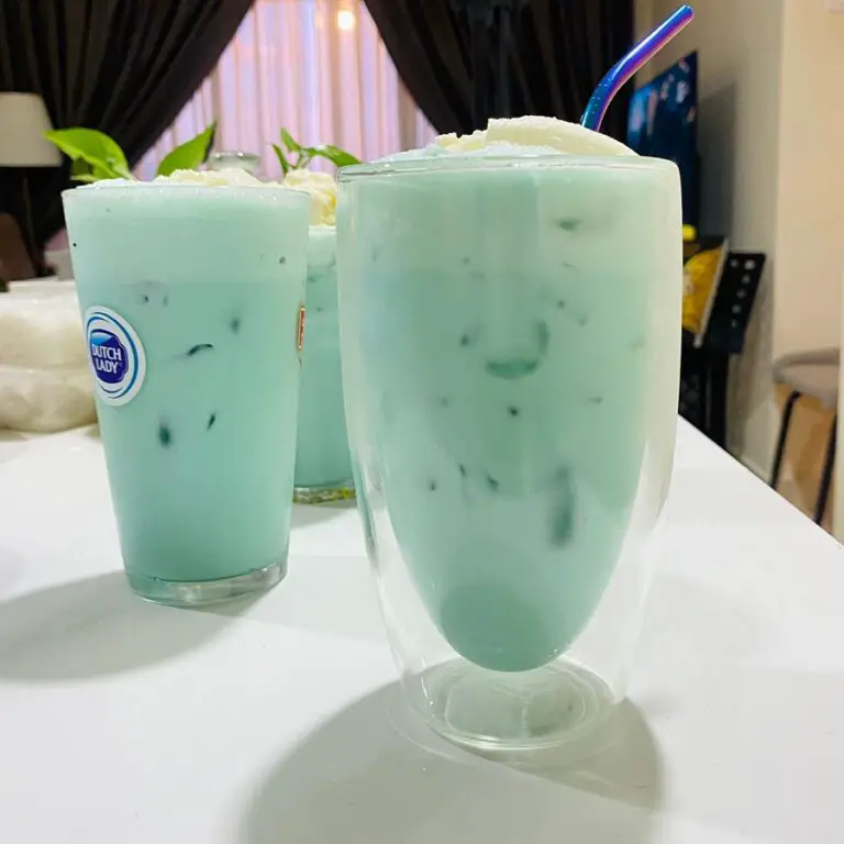 Resepi Air Blue Vanilla Shake Air Viral Gelas Besar