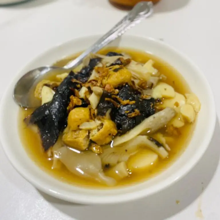 Resepi Sup Cendawan Seaweed Comfort Food Musim Hujan