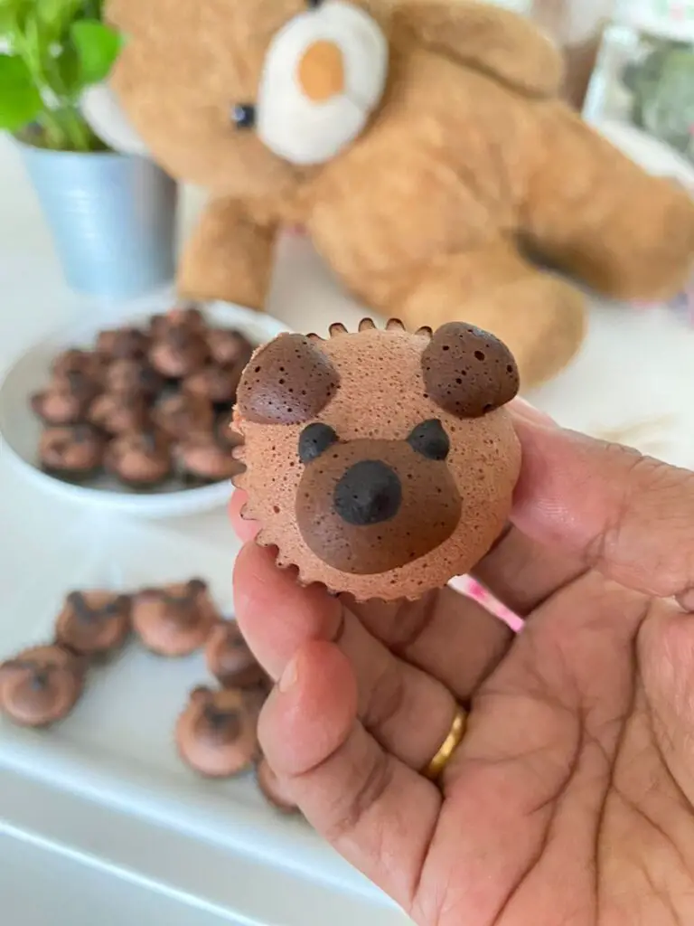 Resepi Apam Coklat Teddy Bear Guna 2 Bahan Confirm Laku Keras