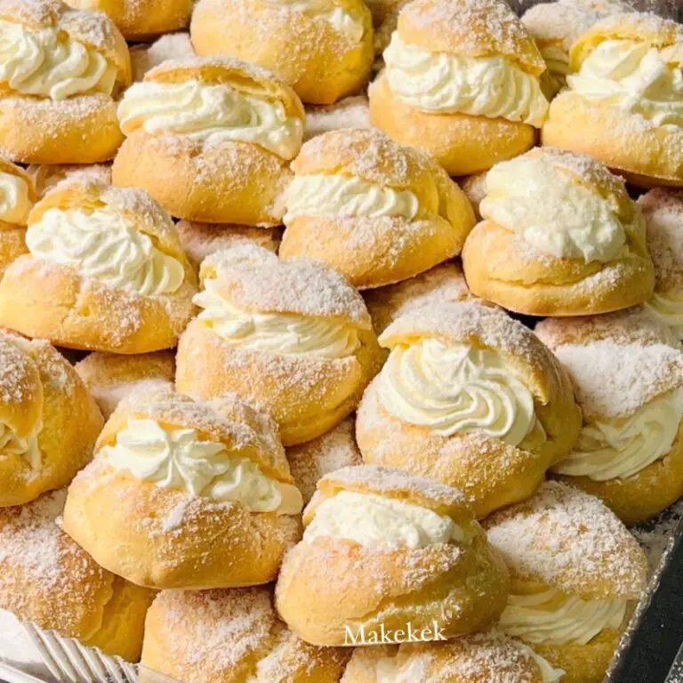 10 Resepi Cream Puff Dapat Filling Custard Rasa Macam Ice Cream