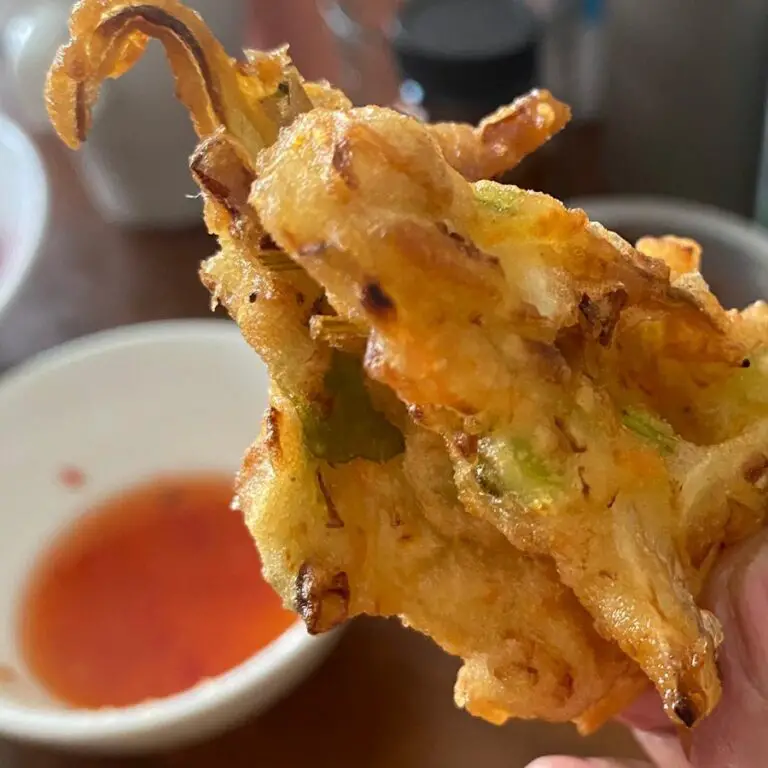 Resepi Cucur Sayur Rangup Penuh Khasiat